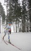 Mikael Ojala of Sweden skiing during Under-23 Men FIS Nordic Junior Ski World Championships 10km Classic race which was held in Medvode,  Slovenia. Race was won by Franz Goering of Germany, Maxim Bulgakov of Russia placed second, while his teammate Alexander Legkov of Russia placed third.
