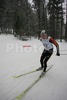 Stefan Kirchner of Germany skiing during Under-23 Men FIS Nordic Junior Ski World Championships 10km Classic race which was held in Medvode,  Slovenia. Race was won by Franz Goering of Germany, Maxim Bulgakov of Russia placed second, while his teammate Alexander Legkov of Russia placed third.
