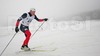 Brian Gregg of USA skiing during Under-23 Men FIS Nordic Junior Ski World Championships 10km Classic race which was held in Medvode,  Slovenia. Race was won by Franz Goering of Germany, Maxim Bulgakov of Russia placed second, while his teammate Alexander Legkov of Russia placed third.
