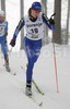 Manuela Roesti of Switzerland skiing during Junior Women FIS Nordic Junior Ski World Championships 5+5km pursuit race which was held in Medvode,  Slovenia.
