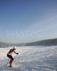David Viry of France skiing during Junior Nordic Combined Ski World Championship Team race. Race was won by Germany, Austria placed second and Norway finished third.

