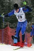Matti Heikkinen of Finland skiing during Under-23 Men FIS Nordic Junior Ski World Championships 15+15km pursuit race which was held in Medvode,  Slovenia.

