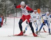 Eirik Brandsdal of Norway skiing during Under-23 Men FIS Nordic Junior Ski World Championships 15+15km pursuit race which was held in Medvode,  Slovenia.
