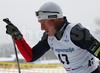 Brian Gregg of USA skiing during Under-23 Men FIS Nordic Junior Ski World Championships 15+15km pursuit race which was held in Medvode,  Slovenia.
