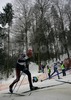 Winner Alexander Legkov of Russia skiing during Under-23 Men FIS Nordic Junior Ski World Championships 15+15km pursuit race which was held in Medvode,  Slovenia.
