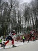 Brian Gregg of USA skiing during Under-23 Men FIS Nordic Junior Ski World Championships 15+15km pursuit race which was held in Medvode,  Slovenia.
