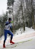 Matti Heikkinen of Finland skiing during Under-23 Men FIS Nordic Junior Ski World Championships 15+15km pursuit race which was held in Medvode,  Slovenia.
