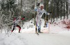 Marcus Hellner of Sweden skiing during Under-23 Men FIS Nordic Junior Ski World Championships 15+15km pursuit race which was held in Medvode,  Slovenia.
