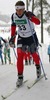 Lindsey Weier of USA skiing during Under-23 Women FIS Nordic Junior Ski World Championships 7.5+7.5km pursuit race which was held in Medvode,  Slovenia.

