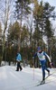 Erik Lindroos of Finland skiing during Junior Men FIS Nordic Junior Ski World Championships 4x5km relay race which was held in Medvode,  Slovenia. Race was won by Norway, Russia placed second, while relay of Czech finished third.
