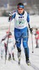 Tiina Taskinen of Finland skiing during second lag of Junior Women FIS Nordic Junior Ski World Championships 4x3.3km relay race which was held in Medvode,  Slovenia. Race was won by Norway, Sweden placed second, while Russia finished third.
