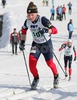 Sadie Bjornsen of USA skiing during Junior Women FIS Nordic Junior Ski World Championships 4x3.3km relay race which was held in Medvode,  Slovenia. Race was won by Norway, Sweden placed second, while Russia finished third.
