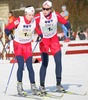 Ingunn Weltzien of Norway sends her teammate Marte Elden to fight for gold medal in Junior Women FIS Nordic Junior Ski World Championships 4x3.3km relay race which was held in Medvode,  Slovenia. Race was won by Norway, Sweden placed second, while Russia finished third.

