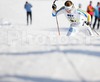 Anna Hansson of Sweden skiing during third leg of Junior Women FIS Nordic Junior Ski World Championships 4x3.3km relay race which was held in Medvode,  Slovenia. Race was won by Norway, Sweden placed second, while Russia finished third.
