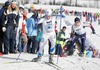 Charlotte Kalla of Sweden overtook Svetlana Ovchinnikova of Russia in last leg of during Junior Women FIS Nordic Junior Ski World Championships 4x3.3km relay race which was held in Medvode,  Slovenia. Race was won by Norway, Sweden placed second, while Russia finished third.
