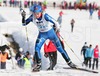 Satu Annila of Finland skiing during Junior Women FIS Nordic Junior Ski World Championships 4x3.3km relay race which was held in Medvode,  Slovenia. Race was won by Norway, Sweden placed second, while Russia finished third.
