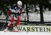 Bill Demong of Usa skiing during second race of FIS Nordic Combined World Cup in Ramsau. FIS Nordic Combined World Cup was held in Ramsau am Dachstein, Austria, on 17th of December 2006.
