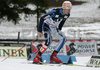 Damjan Vtic of Slovenia skiing during second race of FIS Nordic Combined World Cup in Ramsau. FIS Nordic Combined World Cup was held in Ramsau am Dachstein, Austria, on 17th of December 2006.

