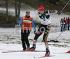 Third placed Ronny Ackermann of Germany skiing during second race of FIS Nordic Combined World Cup in Ramsau. FIS Nordic Combined World Cup was held in Ramsau am Dachstein, Austria, on 17th of December 2006.
