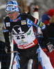 Jaakko Tallus of Finland skiing during cross country section of Nordic Combined World Cup. Nordic combined World Cup was held in Ramsau, Austria on 15th of December 2007.
