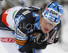 Jouni Kaitainen of Finland skiing during cross country section of Nordic Combined World Cup. Nordic combined World Cup was held in Ramsau, Austria on 15th of December 2007.
