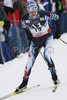 Janne Ryynaenen of Finland skiing during cross country section of Nordic Combined World Cup. Nordic combined World Cup was held in Ramsau, Austria on 15th of December 2007.

