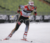 Claudia Kuenzel-Nystad of Germany skiing in qualifications of first race of FIS Viessmann Tour de Ski. Women sprint race in Munich, Germany was, after cancelation of races in Nove Mesto, Czech, first race of FIS Viessmann Tour de Ski and was held in Olympic stadium in Munich, Germany on 31st of December 2006.
