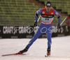 Nejc Brodar of Slovenia skiing in qualifications of first race of FIS Viessmann Tour de Ski. Men sprint race in Munich, Germany was, after cancelation of races in Nove Mesto, Czech, first race of FIS Viessmann Tour de Ski and was held in Olympic stadium in Munich, Germany on 31st of December 2006.

