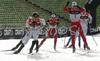 Oystein Pettersen of Norway leading quarterfinals group in first race of FIS Viessmann Tour de Ski. Men sprint race in Munich, Germany was, after cancelation of races in Nove Mesto, Czech, first race of FIS Viessmann Tour de Ski and was held in Olympic stadium in Munich, Germany on 31st of December 2006.
