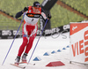 Tor Arne Hetland of Norway skiing in qualifications of first race of FIS Viessmann Tour de Ski. Men sprint race in Munich, Germany was, after cancelation of races in Nove Mesto, Czech, first race of FIS Viessmann Tour de Ski and was held in Olympic stadium in Munich, Germany on 31st of December 2006.
