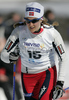 Marte Monrad-Hansen of Norway skiing in qualifications for Women Sprint race of Junior Nordic skiing World Championships in Tarvisio, Italy. Qualifications for Women Sprint race of Junior Nordic skiing World Championships in Tarvisio, Italy were held on 12th of March 2007 in Fusine, Italy. Due warm weather and lack of snow, cross country skiing races of Junior Nordic skiing World Championships 2007 were moved from Tarvisio, Italy to Fusine, Italy.
