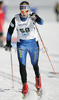 Anne Kylloenen of Finland skiing in qualifications for Women Sprint race of Junior Nordic skiing World Championships in Tarvisio, Italy. Qualifications for Women Sprint race of Junior Nordic skiing World Championships in Tarvisio, Italy were held on 12th of March 2007 in Fusine, Italy. Due warm weather and lack of snow, cross country skiing races of Junior Nordic skiing World Championships 2007 were moved from Tarvisio, Italy to Fusine, Italy.
