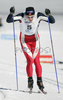 Tore Martin Soebak Gundersen of Norway skiing in qualifications for Men Sprint race of Junior Nordic skiing World Championships in Tarvisio, Italy. Qualifications for Men Sprint race of Junior Nordic skiing World Championships in Tarvisio, Italy were held on 12th of March 2007 in Fusine, Italy. Due warm weather and lack of snow, cross country skiing races of Junior Nordic skiing World Championships 2007 were moved from Tarvisio, Italy to Fusine, Italy.
