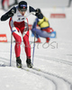 Hallvard Moian Nydal of Norway skiing in qualifications for Men Sprint race of Junior Nordic skiing World Championships in Tarvisio, Italy. Qualifications for Men Sprint race of Junior Nordic skiing World Championships in Tarvisio, Italy were held on 12th of March 2007 in Fusine, Italy. Due warm weather and lack of snow, cross country skiing races of Junior Nordic skiing World Championships 2007 were moved from Tarvisio, Italy to Fusine, Italy.
