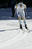 Second placed Charlotte Kalla of Sweden skiing in quarter finals of Women Sprint race of Junior Nordic skiing World Championships in Tarvisio, Italy. Women Sprint race of Junior Nordic skiing World Championships in Tarvisio, Italy was held on 12th of March 2007 in Fusine, Italy. Due warm weather and lack of snow, cross country skiing races of Junior Nordic skiing World Championships 2007 were moved from Tarvisio, Italy to Fusine, Italy.
