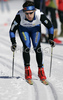Kalle Lassila of Finland skiing in qualifications for Men Under23 Sprint race of Junior Nordic skiing World Championships in Tarvisio, Italy. Qualifications for Men Sprint race of Junior Nordic skiing World Championships in Tarvisio, Italy were held on 13th of March 2007 in Fusine, Italy. Due warm weather and lack of snow, cross country skiing races of Junior Nordic skiing World Championships 2007 were moved from Tarvisio, Italy to Fusine, Italy.
