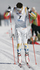 Marcus Hellner of Sweden skiing in qualifications for Men Under23 Sprint race of Junior Nordic skiing World Championships in Tarvisio, Italy. Qualifications for Men Sprint race of Junior Nordic skiing World Championships in Tarvisio, Italy were held on 13th of March 2007 in Fusine, Italy. Due warm weather and lack of snow, cross country skiing races of Junior Nordic skiing World Championships 2007 were moved from Tarvisio, Italy to Fusine, Italy.

