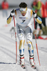 Marcus Hellner of Sweden skiing in qualifications for Men Under23 Sprint race of Junior Nordic skiing World Championships in Tarvisio, Italy. Qualifications for Men Sprint race of Junior Nordic skiing World Championships in Tarvisio, Italy were held on 13th of March 2007 in Fusine, Italy. Due warm weather and lack of snow, cross country skiing races of Junior Nordic skiing World Championships 2007 were moved from Tarvisio, Italy to Fusine, Italy.
