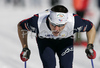 Romain Vandel of France skiing in qualifications for Men Under23 Sprint race of Junior Nordic skiing World Championships in Tarvisio, Italy. Qualifications for Men Sprint race of Junior Nordic skiing World Championships in Tarvisio, Italy were held on 13th of March 2007 in Fusine, Italy. Due warm weather and lack of snow, cross country skiing races of Junior Nordic skiing World Championships 2007 were moved from Tarvisio, Italy to Fusine, Italy.
