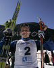 Third placed Matias Strandvall of Finland celebrating his medal after finals of Men Under23 Sprint race of Junior Nordic skiing World Championships in Tarvisio, Italy. Men Sprint race of Junior Nordic skiing World Championships in Tarvisio, Italy was held on 13th of March 2007 in Fusine, Italy. Due warm weather and lack of snow, cross country skiing races of Junior Nordic skiing World Championships 2007 were moved from Tarvisio, Italy to Fusine, Italy.
