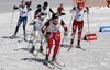 Karlanne Bjellaanes of Norway skiing in finals of Women Under23 Sprint race of Junior Nordic skiing World Championships in Tarvisio, Italy. Women Sprint race of Junior Nordic skiing World Championships in Tarvisio, Italy was held on 13th of March 2007 in Fusine, Italy. Due warm weather and lack of snow, cross country skiing races of Junior Nordic skiing World Championships 2007 were moved from Tarvisio, Italy to Fusine, Italy.
