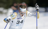 Patrik Karlsson of Sweden skiing in Men 10km freestyle race of Junior Nordic skiing World Championships in Tarvisio, Italy. Men 10km freestyle race of Junior Nordic skiing World Championships in Tarvisio, Italy was held on 14th of March 2007 in Fusine, Italy. Due warm weather and lack of snow, cross country skiing races of Junior Nordic skiing World Championships 2007 were moved from Tarvisio, Italy to Fusine, Italy.
