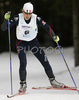 10th placed Pauline Caprini of France skiing in Women 5km freestyle race of Junior Nordic skiing World Championships in Tarvisio, Italy. Women 5km freestyle race of Junior Nordic skiing World Championships in Tarvisio, Italy was held on 14th of March 2007 in Fusine, Italy. Due warm weather and lack of snow, cross country skiing races of Junior Nordic skiing World Championships 2007 were moved from Tarvisio, Italy to Fusine, Italy.

