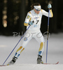 Anna Simberg of Sweden skiing in Women 5km freestyle race of Junior Nordic skiing World Championships in Tarvisio, Italy. Women 5km freestyle race of Junior Nordic skiing World Championships in Tarvisio, Italy was held on 14th of March 2007 in Fusine, Italy. Due warm weather and lack of snow, cross country skiing races of Junior Nordic skiing World Championships 2007 were moved from Tarvisio, Italy to Fusine, Italy.
