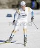 Eva Svensson of Sweden skiing in Women 5km freestyle race of Junior Nordic skiing World Championships in Tarvisio, Italy. Women 5km freestyle race of Junior Nordic skiing World Championships in Tarvisio, Italy was held on 14th of March 2007 in Fusine, Italy. Due warm weather and lack of snow, cross country skiing races of Junior Nordic skiing World Championships 2007 were moved from Tarvisio, Italy to Fusine, Italy.
