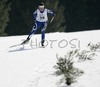 Elisa Grill of Italy skiing in Women 10km freestyle race of Under23 Nordic skiing World Championships in Tarvisio, Italy. Women 10km freestyle race of Junior Nordic skiing World Championships in Tarvisio, Italy was held on 15th of March 2007 in Fusine, Italy. Due warm weather and lack of snow, cross country skiing races of Junior Nordic skiing World Championships 2007 were moved from Tarvisio, Italy to Fusine, Italy.
