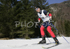 Lindsey Williams of USA skiing in Women 10km freestyle race of Under23 Nordic skiing World Championships in Tarvisio, Italy. Women 10km freestyle race of Junior Nordic skiing World Championships in Tarvisio, Italy was held on 15th of March 2007 in Fusine, Italy. Due warm weather and lack of snow, cross country skiing races of Junior Nordic skiing World Championships 2007 were moved from Tarvisio, Italy to Fusine, Italy.
