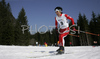 Third placed Nobu Naruse of Japan skiing in Men 15km freestyle race of Under23 Nordic skiing World Championships in Tarvisio, Italy. Men 15km freestyle race of Under23 Nordic skiing World Championships in Tarvisio, Italy was held on 15th of March 2007 in Fusine, Italy. Due warm weather and lack of snow, cross country skiing races of Junior Nordic skiing World Championships 2007 were moved from Tarvisio, Italy to Fusine, Italy.
