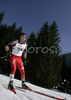 Philipp Ruefli of Switzerland skiing in Men 10+10km pursuit race of Junior Nordic skiing World Championships in Tarvisio, Italy. Men 10+10km pursuit race of Junior Nordic skiing World Championships in Tarvisio, Italy was held on 16th of March 2007 in Fusine, Italy. Due warm weather and lack of snow, cross country skiing races of Junior Nordic skiing World Championships 2007 were moved from Tarvisio, Italy to Fusine, Italy.
