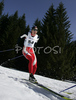 Hallvard Moian Nydal of Norway skiing in Men 10+10km pursuit race of Junior Nordic skiing World Championships in Tarvisio, Italy. Men 10+10km pursuit race of Junior Nordic skiing World Championships in Tarvisio, Italy was held on 16th of March 2007 in Fusine, Italy. Due warm weather and lack of snow, cross country skiing races of Junior Nordic skiing World Championships 2007 were moved from Tarvisio, Italy to Fusine, Italy.
